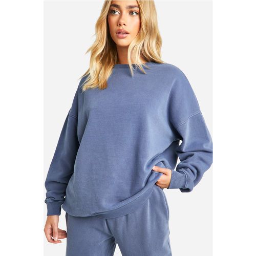 Sweat Oversize Délavé - S - boohoo - Modalova