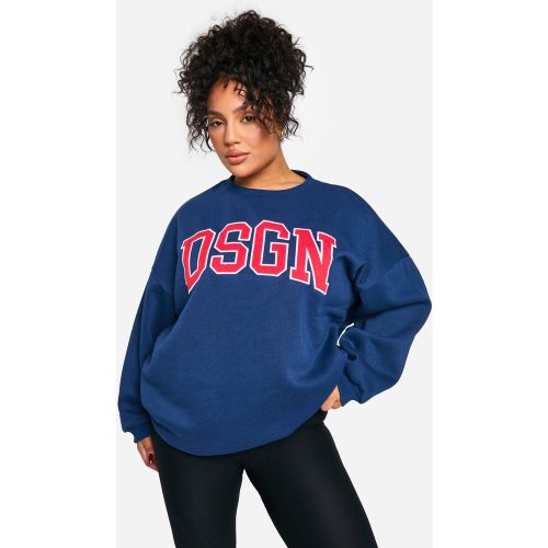 Grande Taille - Sweat À Imprimé Dsgn - 44 - boohoo - Modalova