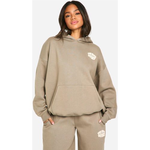 Sweat À Capuche Oversize À Slogan Dsgn Studio - S - boohoo - Modalova