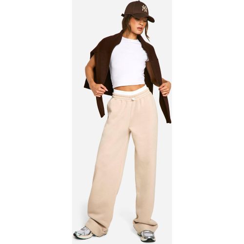 Tall" - Jogging À Taille Contrastante - S - boohoo - Modalova