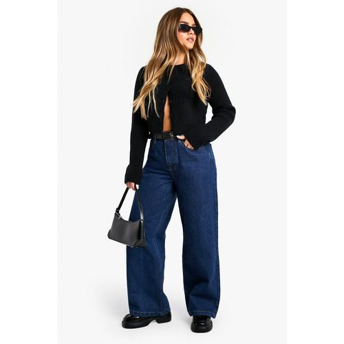 Petite" - Jean Large Basique - 36 - boohoo - Modalova