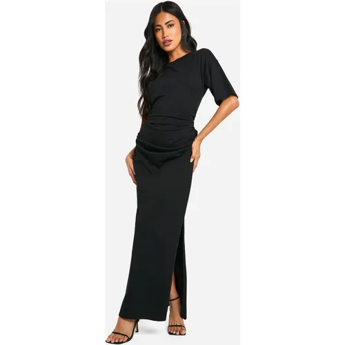 Robe Mi-Longue Froncée - 38 - boohoo - Modalova