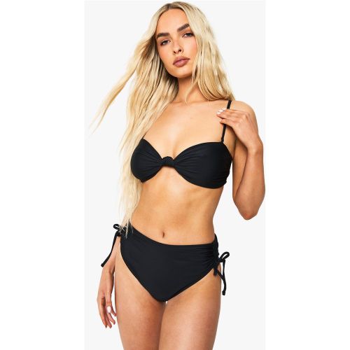 Culotte Taille Haute À Empiècements - 34 - boohoo - Modalova