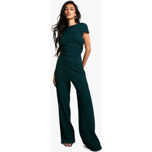 Combinaison Large Texturée À Manches Capées - 36 - boohoo - Modalova