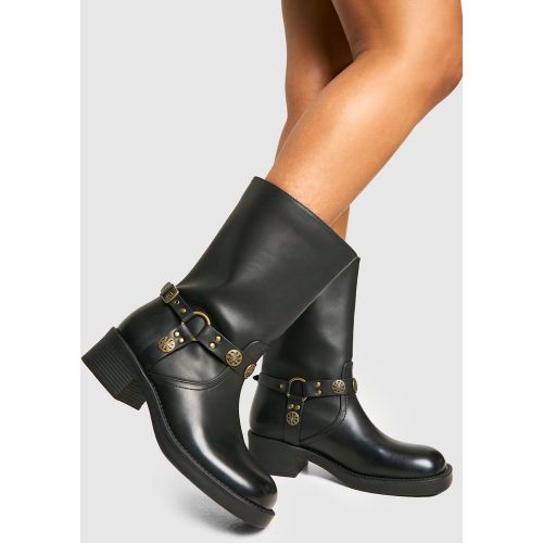 Santiags À Boucles - 36 - boohoo - Modalova