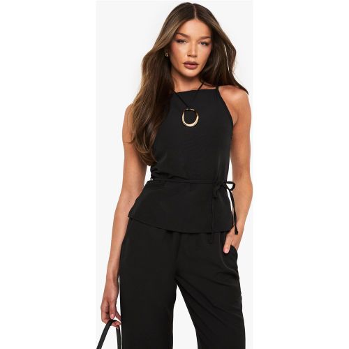 Top De Tailleur À Bretelles - 36 - boohoo - Modalova