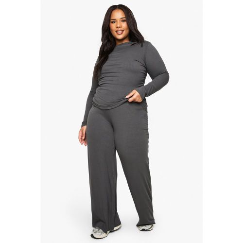 Grande Taille - Pantalon Large Côtelé - 44 - boohoo - Modalova