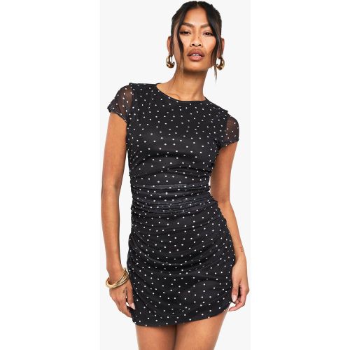 Robe Courte À Pois - 36 - boohoo - Modalova