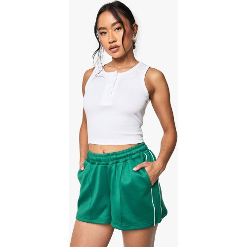 Short En Maille À Rayures - 34 - boohoo - Modalova