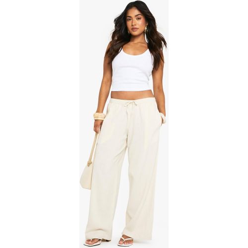 Petite" - Pantalon Large Premium - 34 - boohoo - Modalova