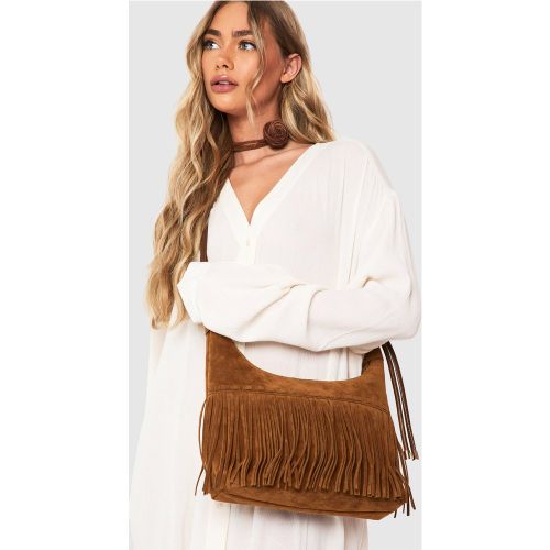 Sac À Main À Bordure En Franges - One Size - boohoo - Modalova
