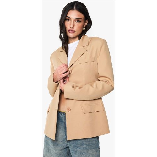 Blazer Boutonné Habillé - 34 - boohoo - Modalova