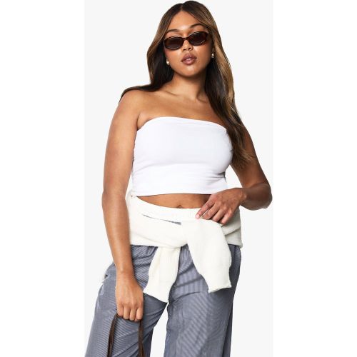 Grande Taille - Top Bandeau Long À Manches Longues - 44 - boohoo - Modalova