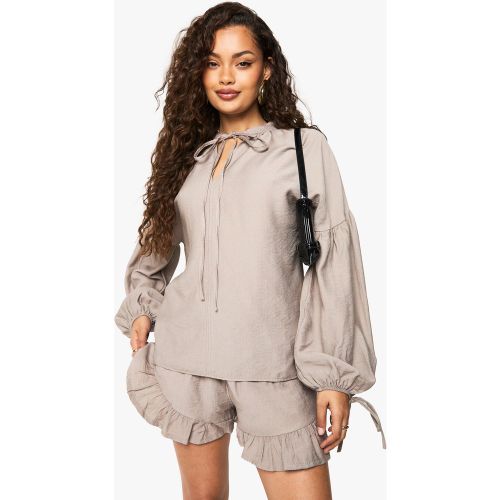 Short À Volants - 34 - boohoo - Modalova
