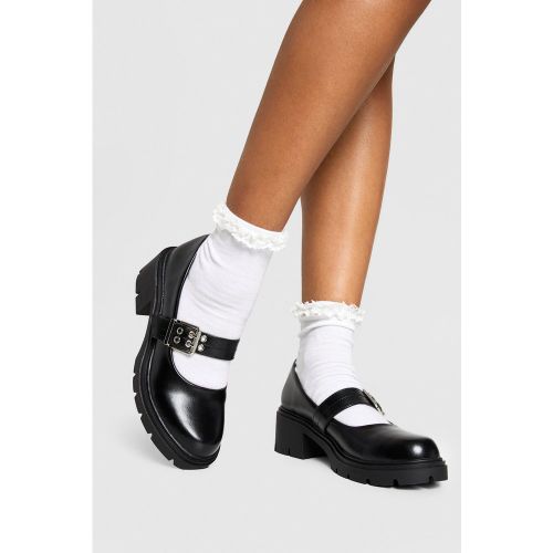 Sandales Babydoll À Plateforme Et Talon - 37 - boohoo - Modalova