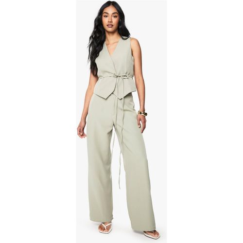 Pantalon Flare Habillé - 36 - boohoo - Modalova