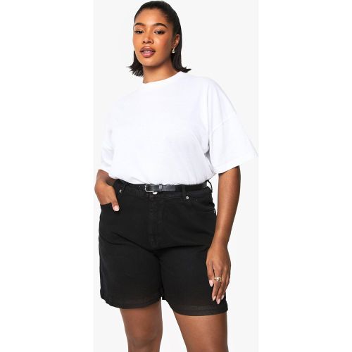 Grande Taille - Short Boyfriend En Jean - 44 - boohoo - Modalova
