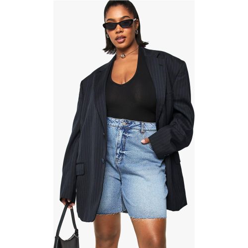 Grande Taille - Short En Jean - 44 - boohoo - Modalova