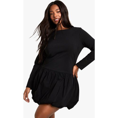 Grande Taille - Robe Courte Bouffante - 44 - boohoo - Modalova