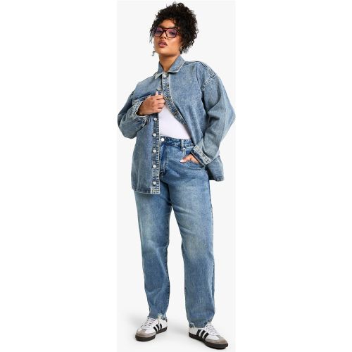 Grande Taille - Jean Mom - 16/30L - boohoo - Modalova