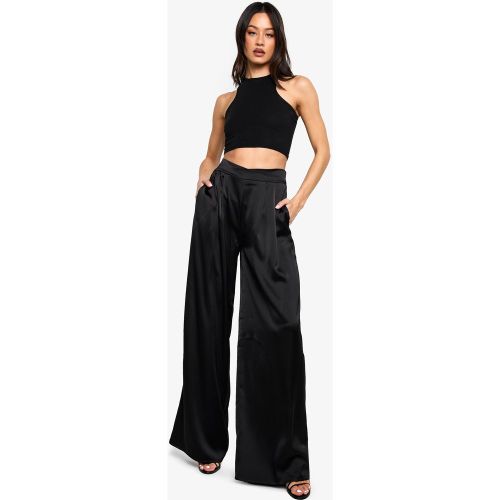 Tall" - Pantalon De Tailleur Élastiqué - 36 - boohoo - Modalova