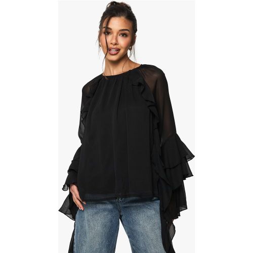 Blouse Volantée À Manches Évasées - 34 - boohoo - Modalova