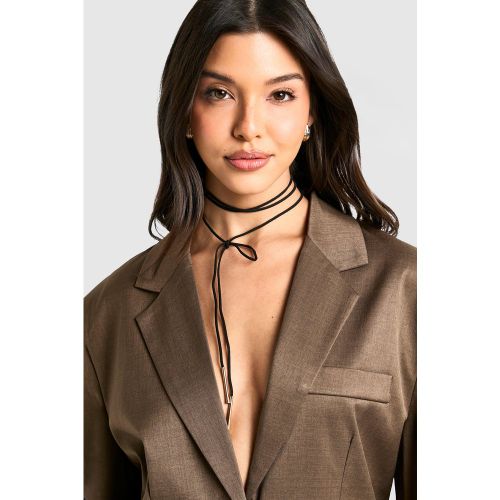 Collier Ras-Du-Cou Noué - One Size - boohoo - Modalova