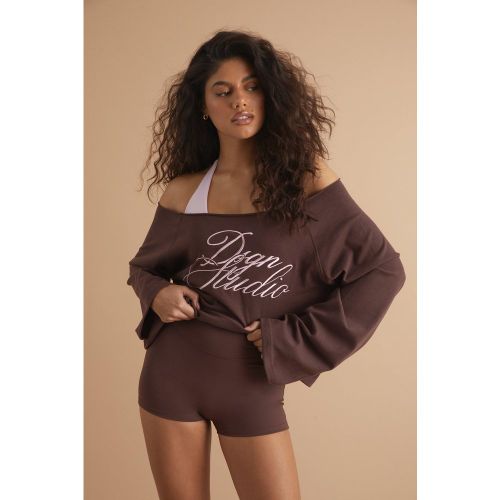 Short Court À Slogan - S - boohoo - Modalova