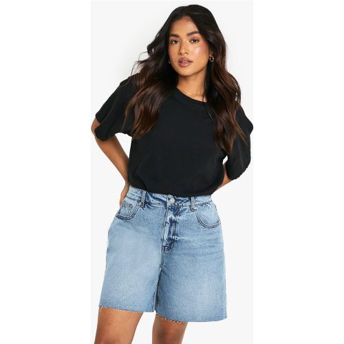 Petite" - Short En Jean - 34 - boohoo - Modalova
