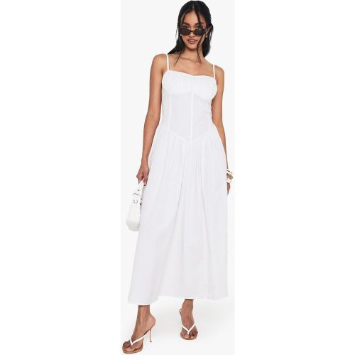 Robe Champêtre Longue En Coton - 36 - boohoo - Modalova