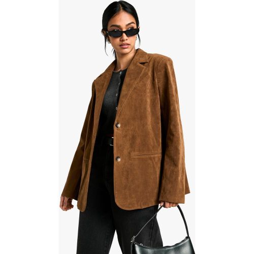 Blazer Oversize En Synthétique - 36 - boohoo - Modalova