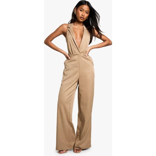 Combinaison Large À Décolleté Plongeant - 36 - boohoo - Modalova