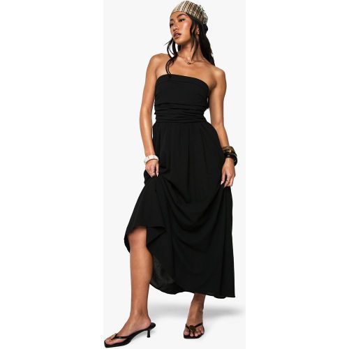 Robe Bustier - Noir - 36, Noir - boohoo - Modalova