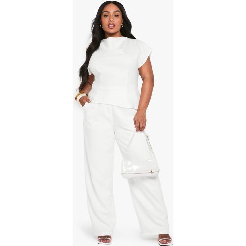 Grande Taille - Pantalon De Costume Large - 44 - boohoo - Modalova