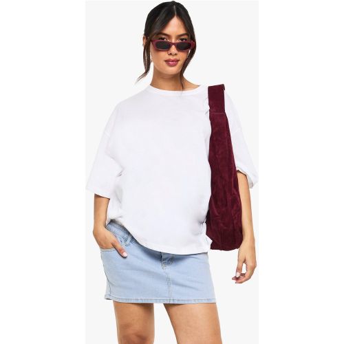 Maternité - Mini-Jupe En Jean - 36 - boohoo - Modalova