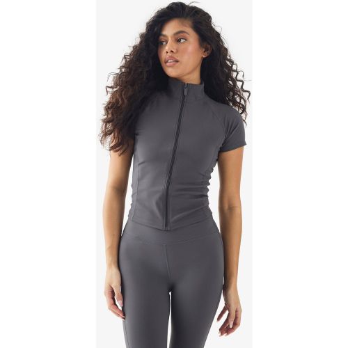 Top Zippé À Manches Courtes - S - boohoo - Modalova