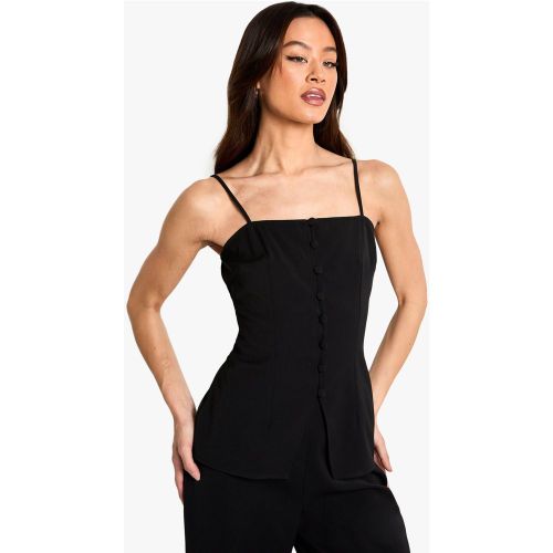 Tall" - Top De Tailleur Tissé - 38 - boohoo - Modalova