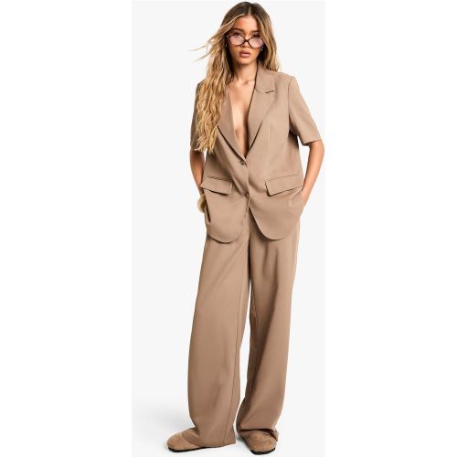 Pantalon Droit Habillé - 36 - boohoo - Modalova