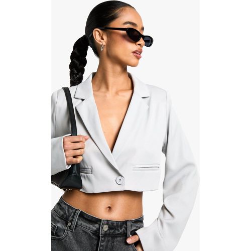 Petite" - Blazer Court Oversize - 34 - boohoo - Modalova