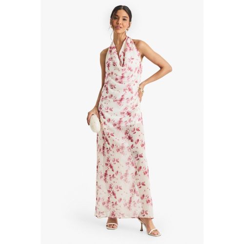 Robe Longue Plissée À Col Bénitier - 36 - boohoo - Modalova