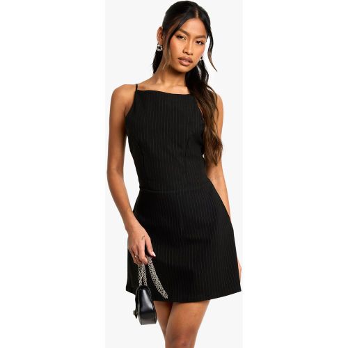 Combishort À Rayures Fines - 36 - boohoo - Modalova
