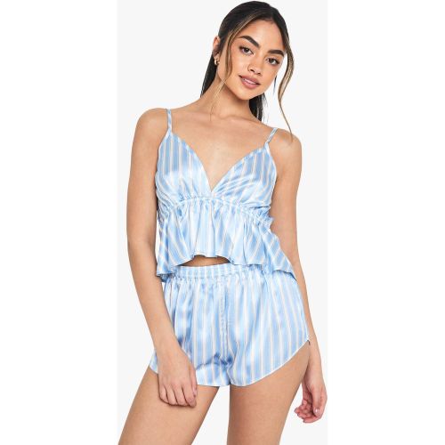 Ensemble De Pyjama Avec Débardeur Et Short - 34 - boohoo - Modalova