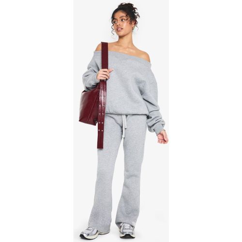 Survêtement Avec Sweat Et Jogging Flare - S - boohoo - Modalova