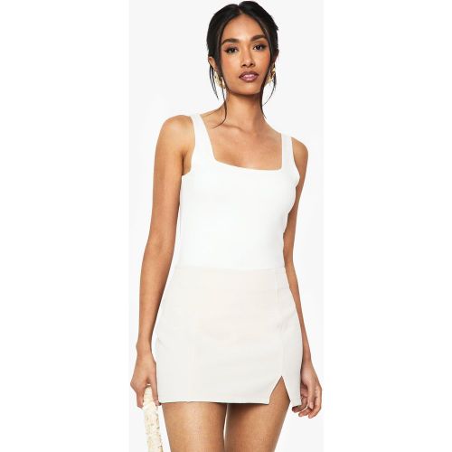 Mini-Jupe Fendue - 36 - boohoo - Modalova