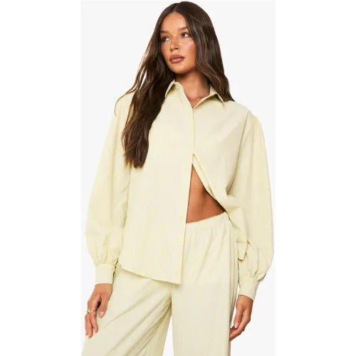 Chemise Rayée Rayée - 34 - boohoo - Modalova