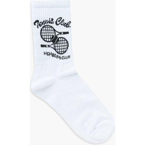 Chaussettes De Sport Tennis Members Only - One Size - boohoo - Modalova