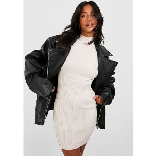 Petite" - Robe Pull À Col Roulé - 36 - boohoo - Modalova