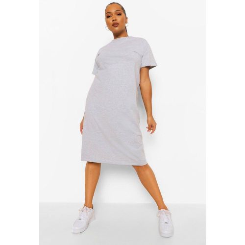 Grande Taille - Robe T-Shirt Mi-Longue - 56 - boohoo - Modalova