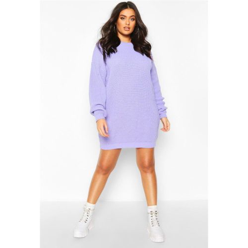 Grande Taille - Robe Pull À Col Ras-Du-Cou - 44 - boohoo - Modalova