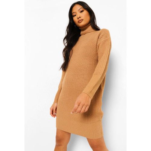 Petite" - Robe Pull À Col Roulé - S - boohoo - Modalova